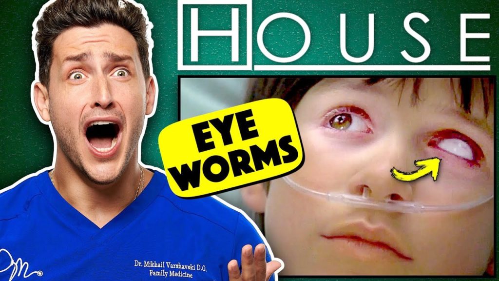 Doctor Reacts To House MD | “Eye Worms”