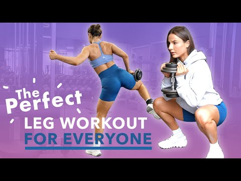 THE PERFECT LEG WORKOUT FOR EVERYONE | Krissy Cela