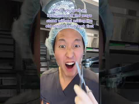Surgical Techs Are Some of the Unsung Heroes in Surgery. But Don’t Mess with Their Mayo! #shorts
