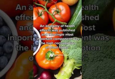 We know vegetarians live longer..